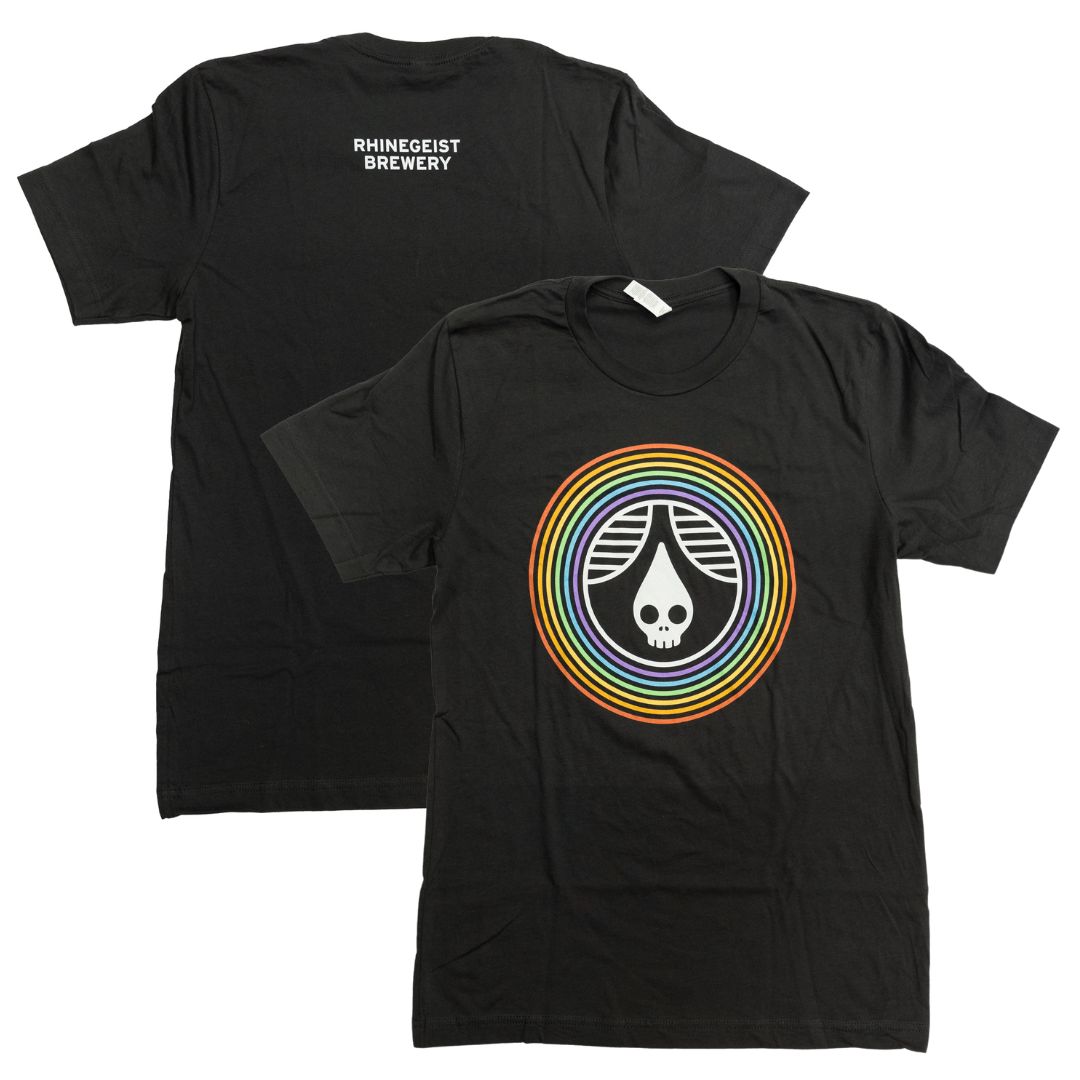 T-Shirt - Dark Grey Pride Gradient