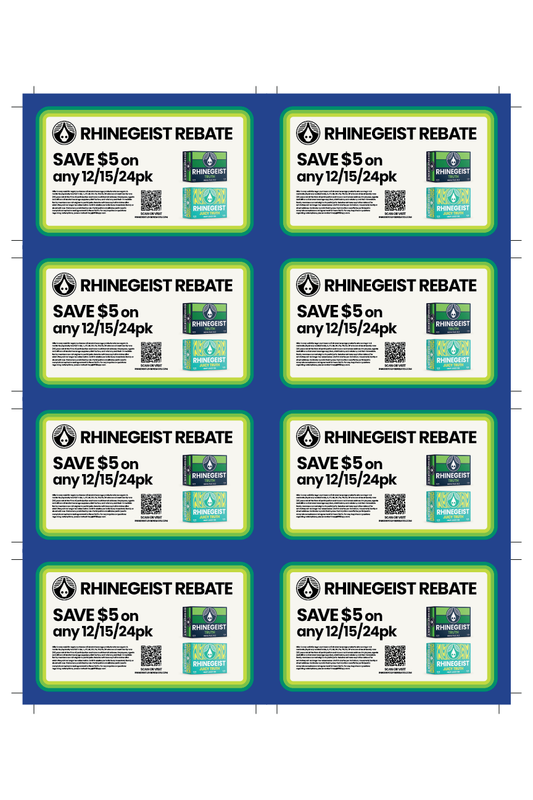 Posters - Rebate - Rhinegeist - 12 Pack