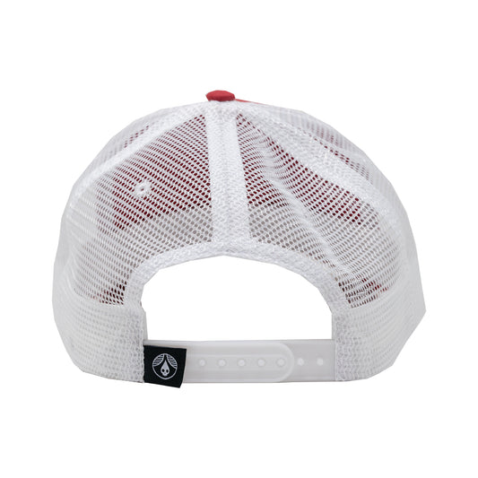 Hat - Regular Skulldrop LW Cotton Trucker - Red