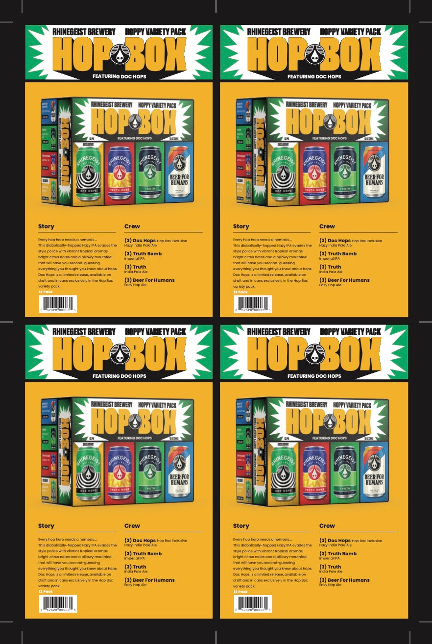 Sales Sheet - Hop Box 12: Doc Hops