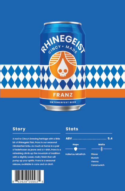 Sales Sheets - Franz - Oktoberfest Beer