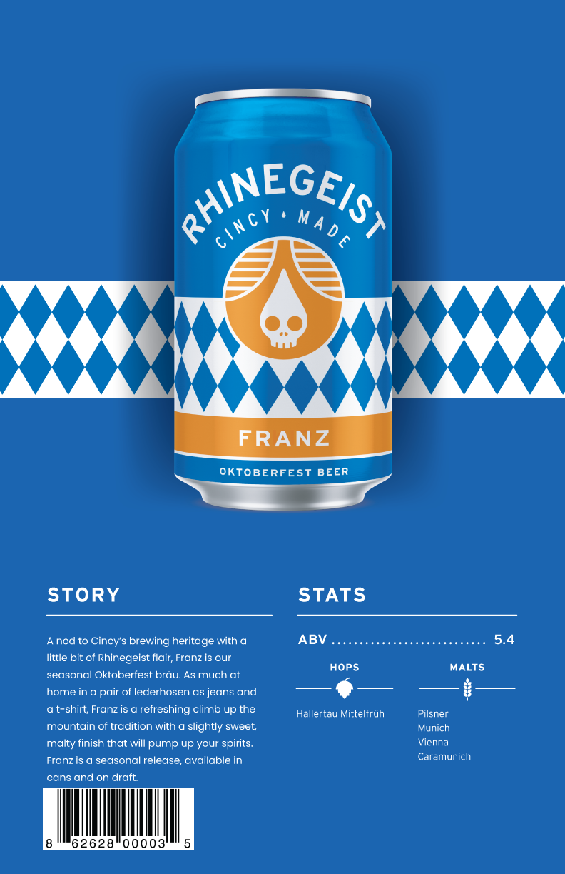 Sales Sheets - Franz - Oktoberfest Beer