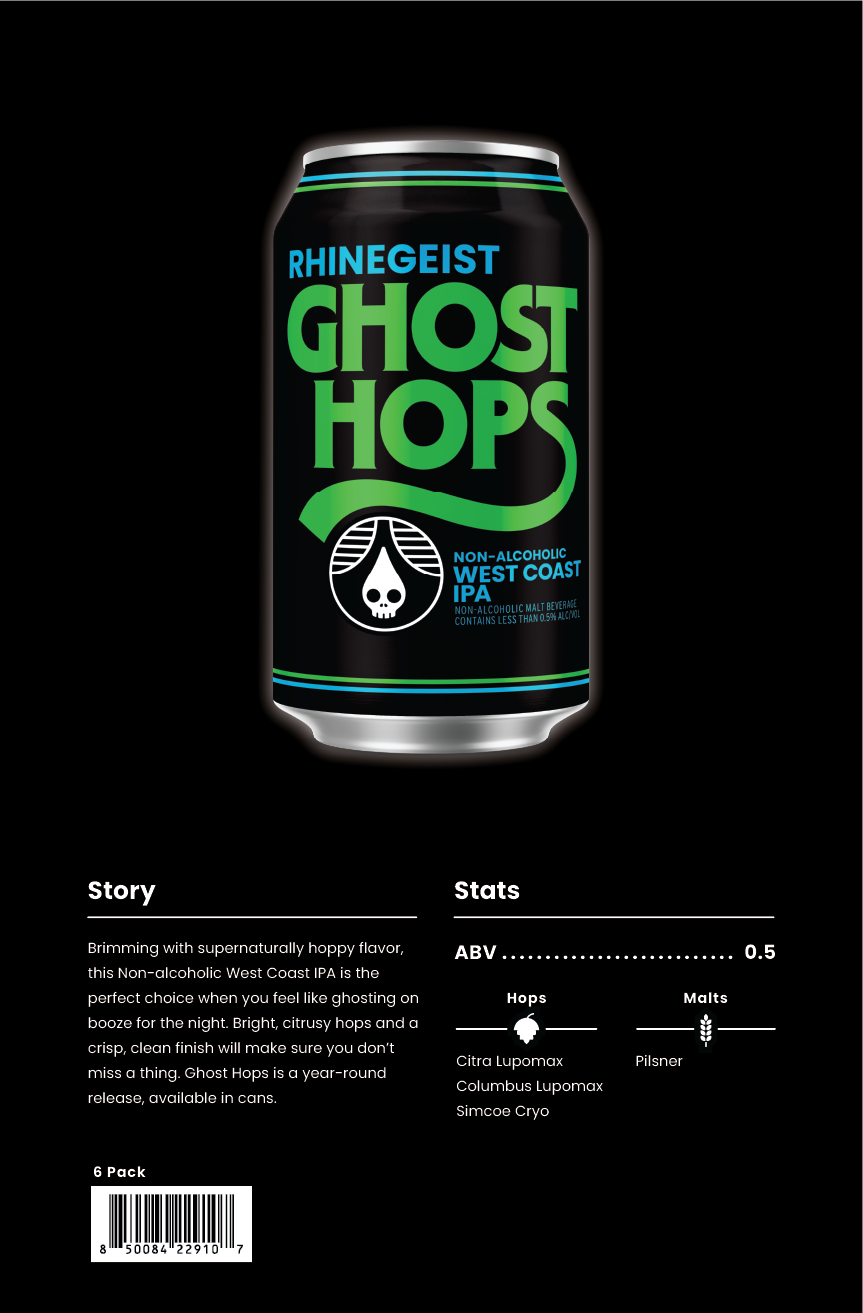 Sales Sheets - Ghost Hops
