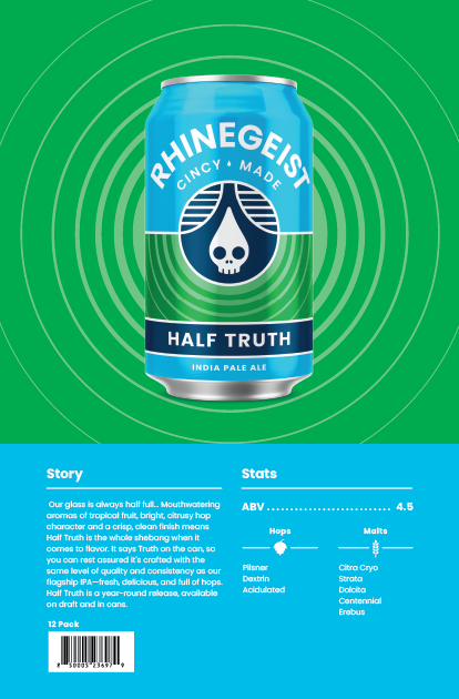 Sales Sheets - Half Truth