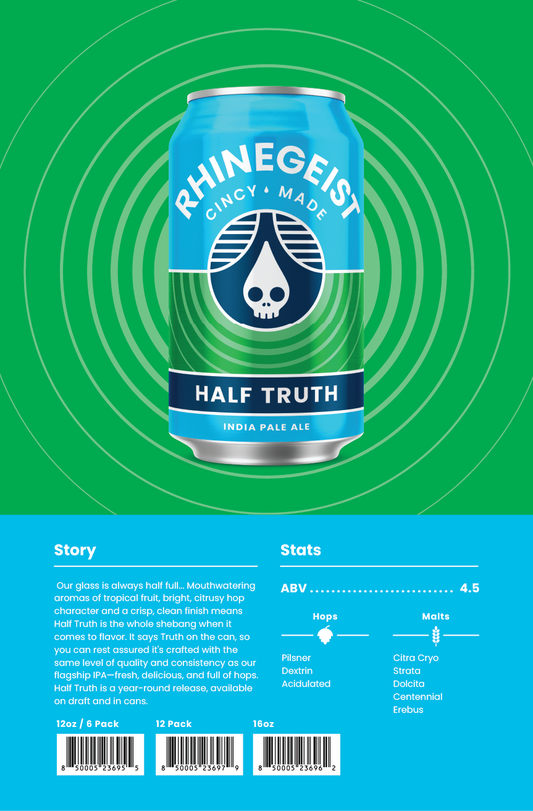 Sales Sheets - Half Truth