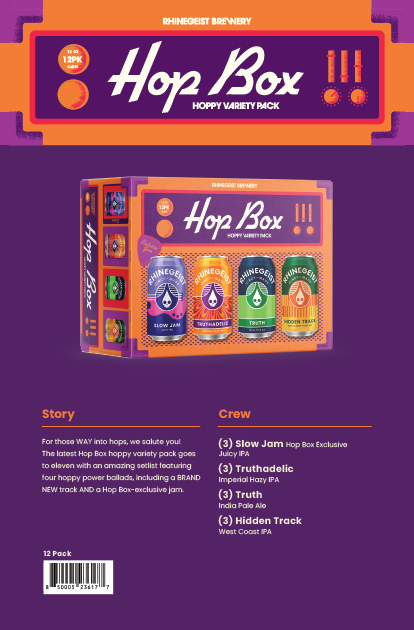Sales Sheet - Hop Box: Slow Jam