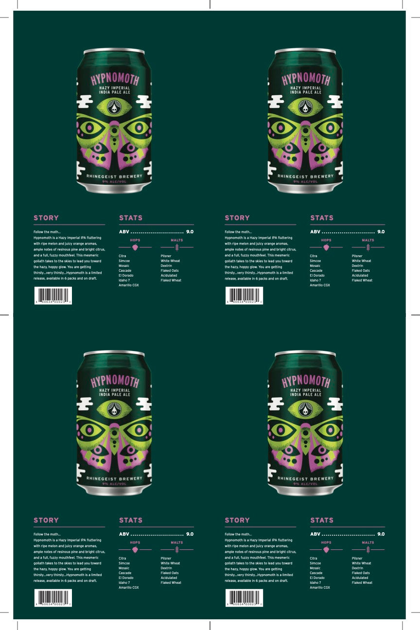 Sales Sheet - Hypnomoth