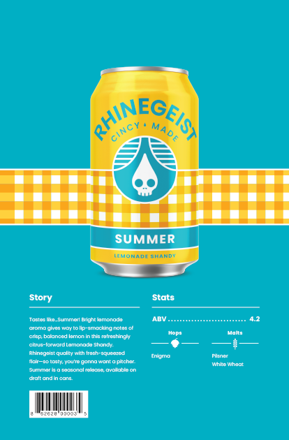 Sales Sheets - Summer Shandy