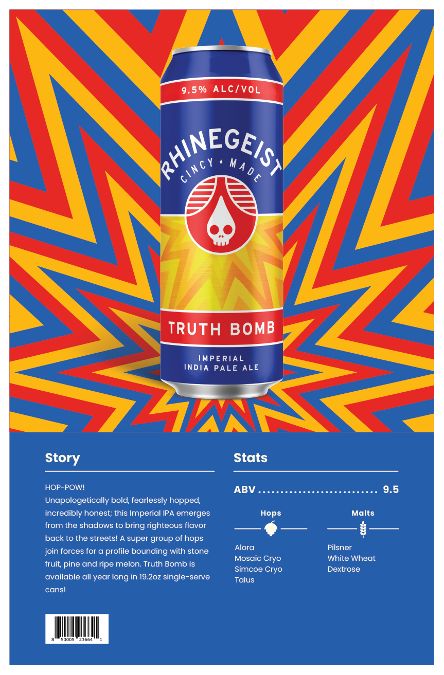 Sales Sheets - Truth Bomb