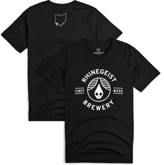 T-Shirt - Charcoal White Cincy Made
