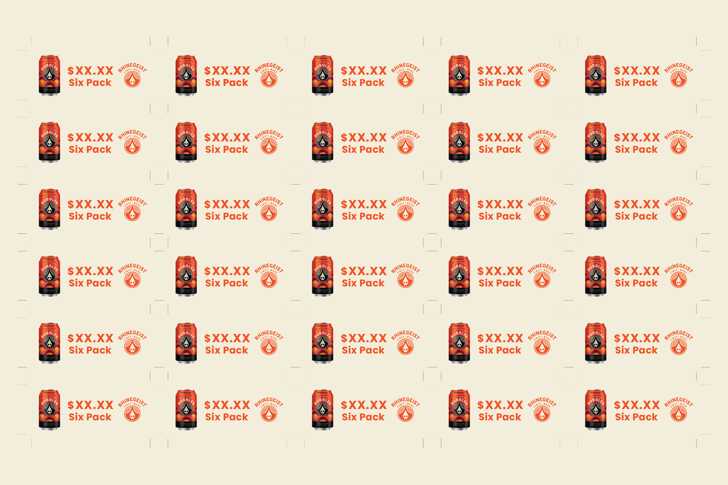 Shelf Strips - Blood Orange Bubbles - Citrus Blend