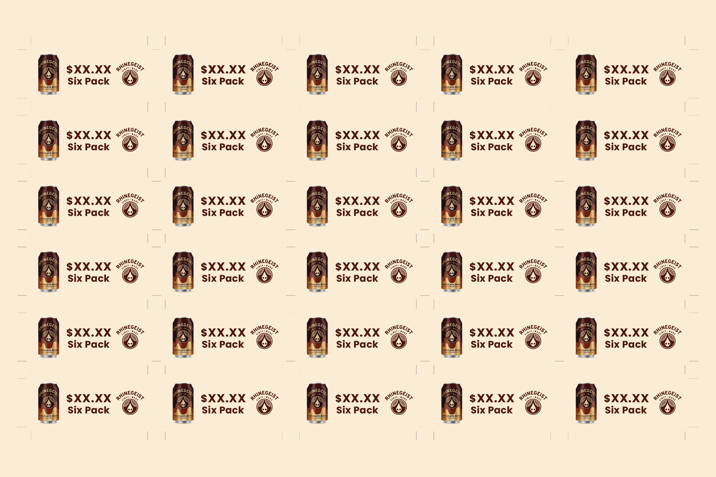 Shelf Strips - Chocolate Moose
