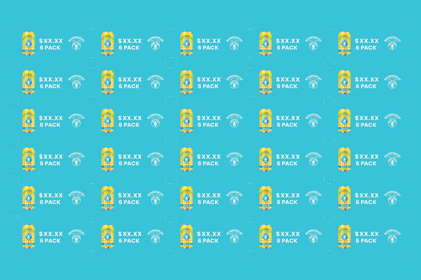 Shelf Strips - Summer Shandy