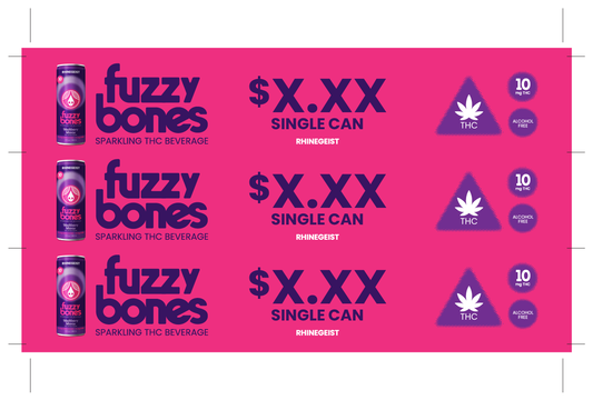 Suction Rack Inserts - Fuzzy Bones Family