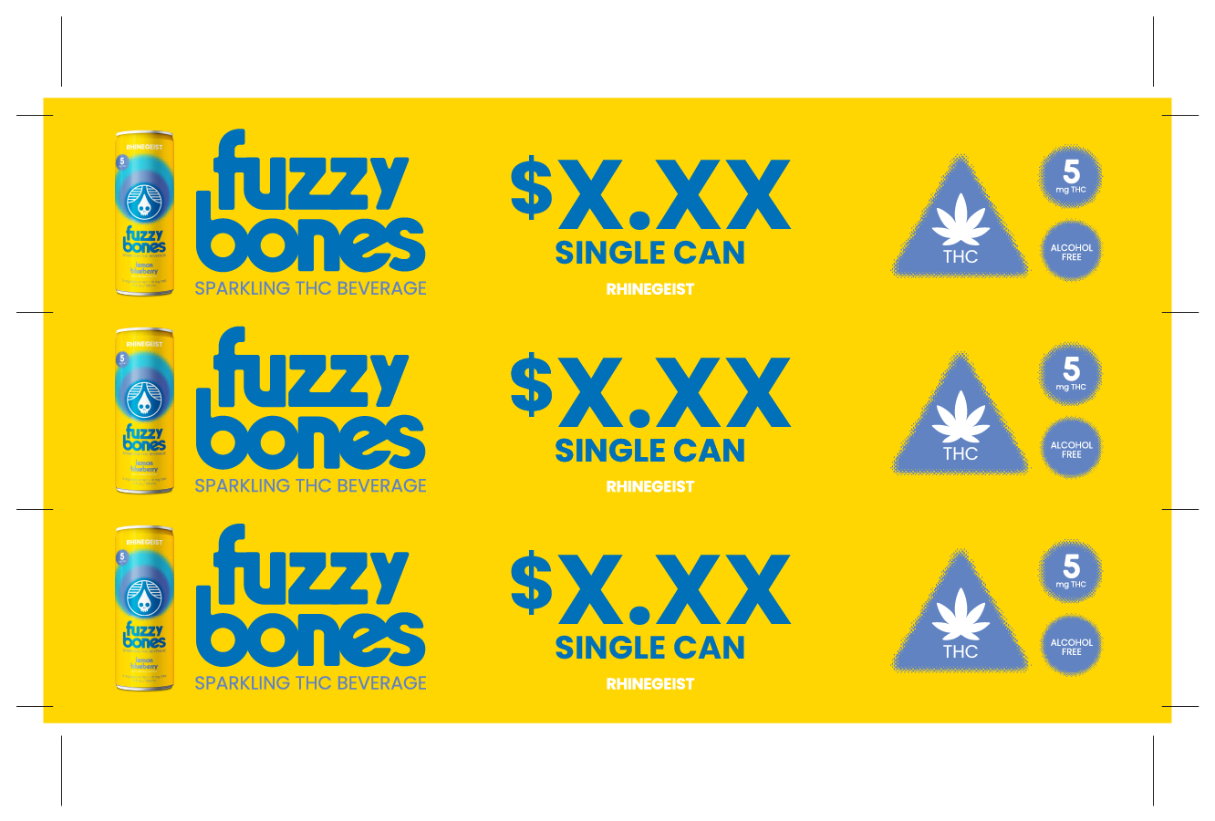 Suction Rack Inserts - Fuzzy Bones Family