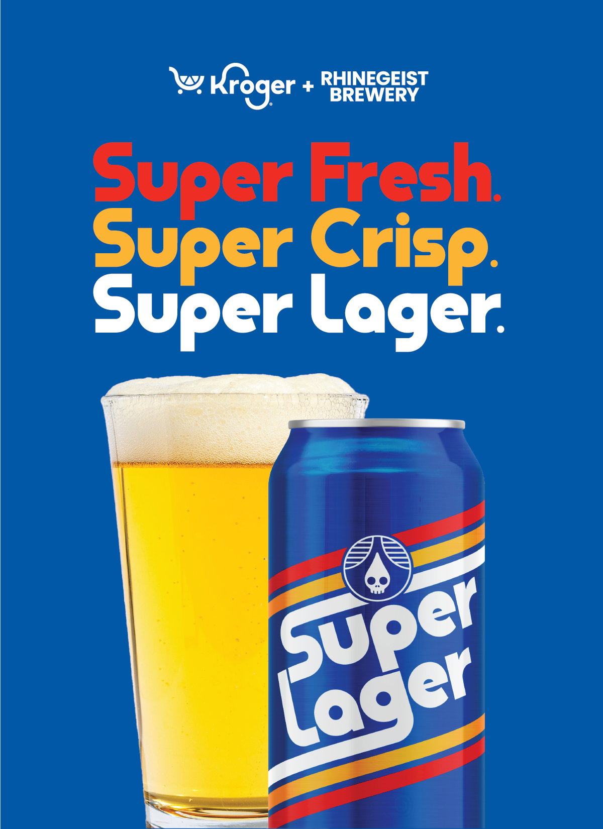 Posters - Cooler Sticker - Super Lager