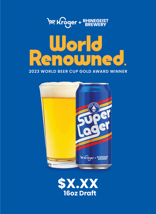 Posters - Cooler Sticker - Super Lager