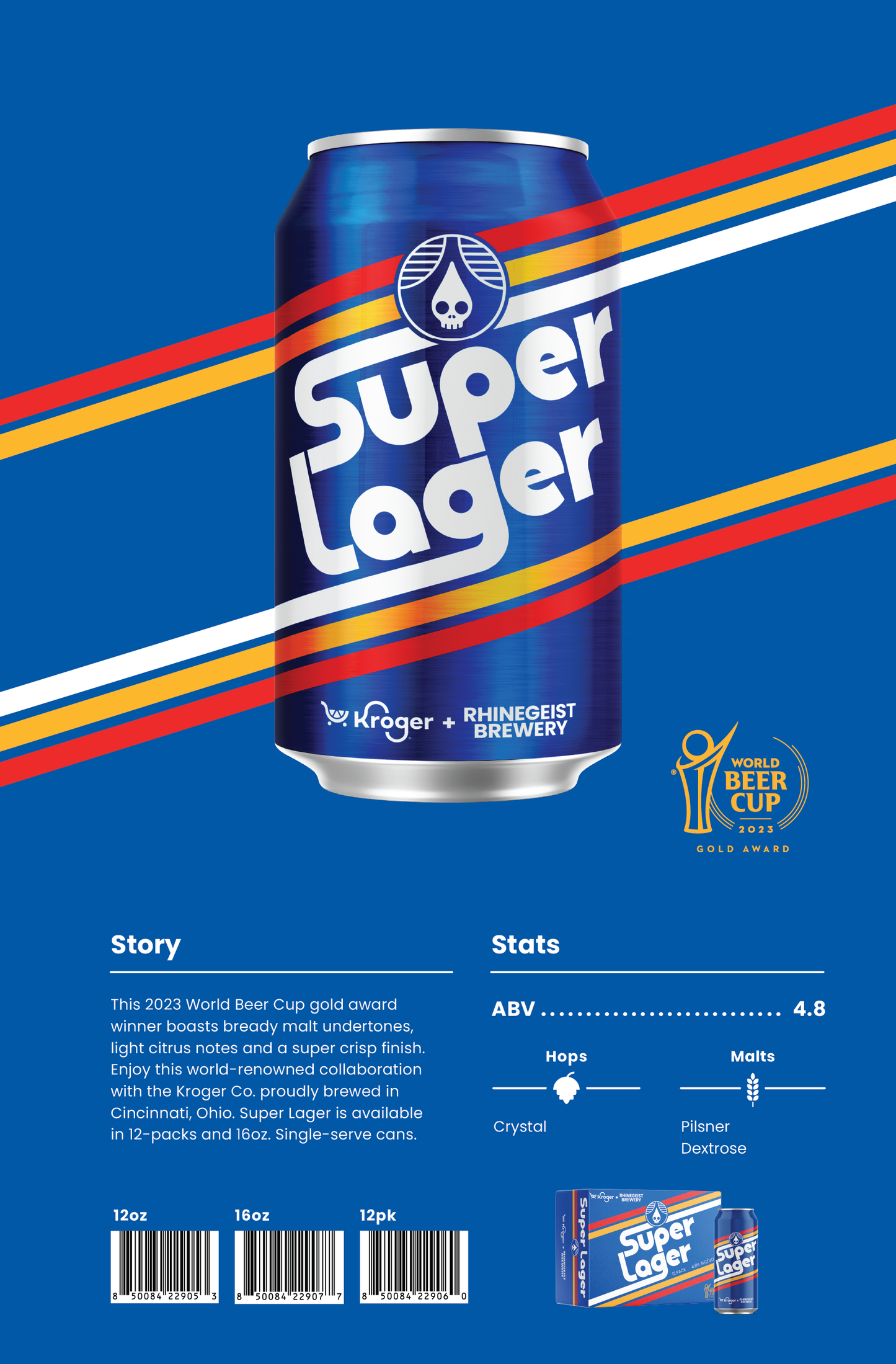 Sales Sheets - Super Lager