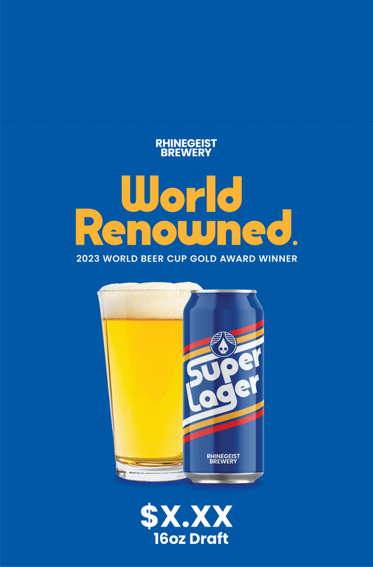 Posters - Case Card - Super Lager