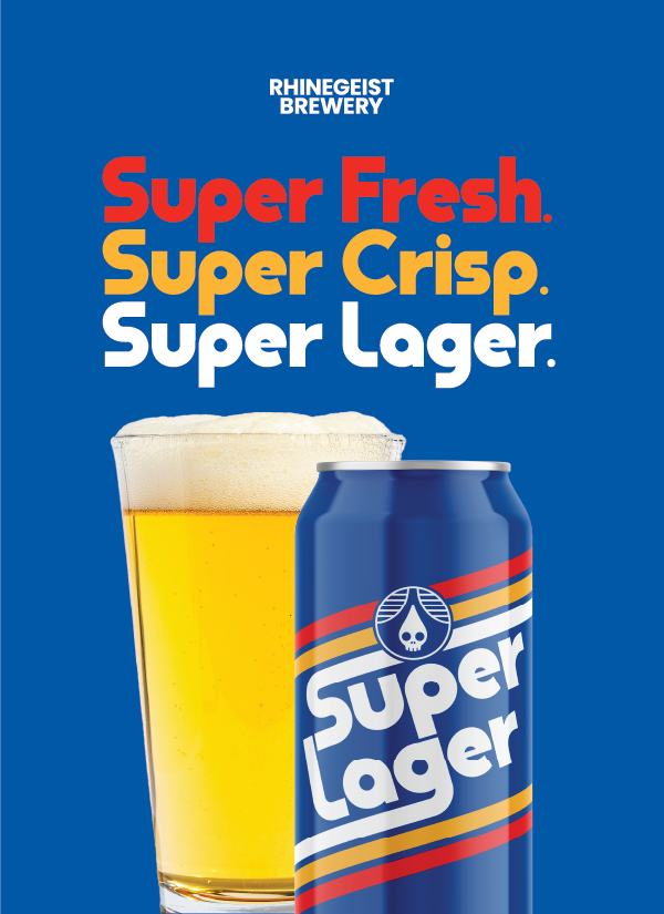 Posters - Cooler Sticker - Super Lager