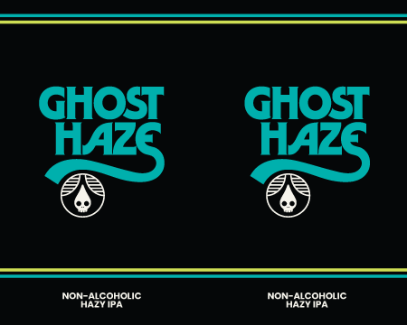 Tap Handle Stickers - Ghost Haze