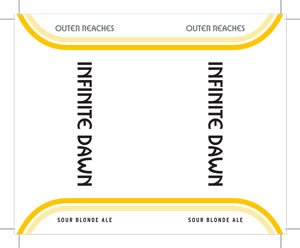 Tap Handle Stickers - Infinite Dawn - Sour Blonde Ale