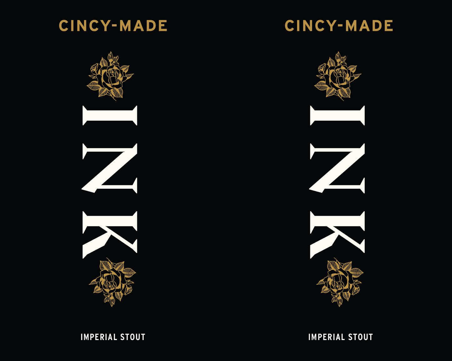 Tap Handle Stickers - Ink - Imperial Stout