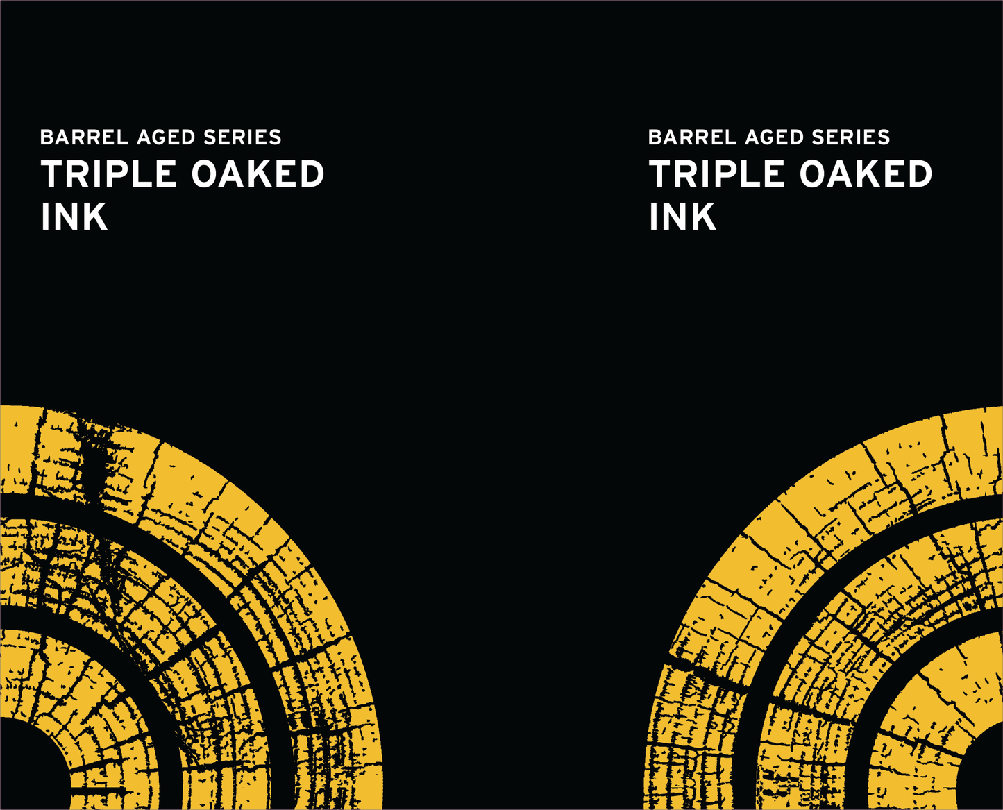 Tap Handle Stickers - BA Triple Oaked Ink