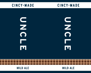 Tap Handle Stickers - Spring Grove - Uncle - English Mild Ale