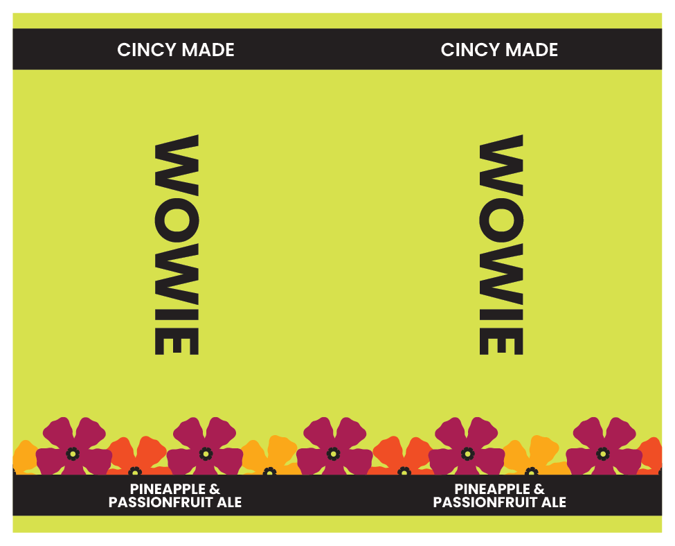 Tap Handle Stickers - Wowie