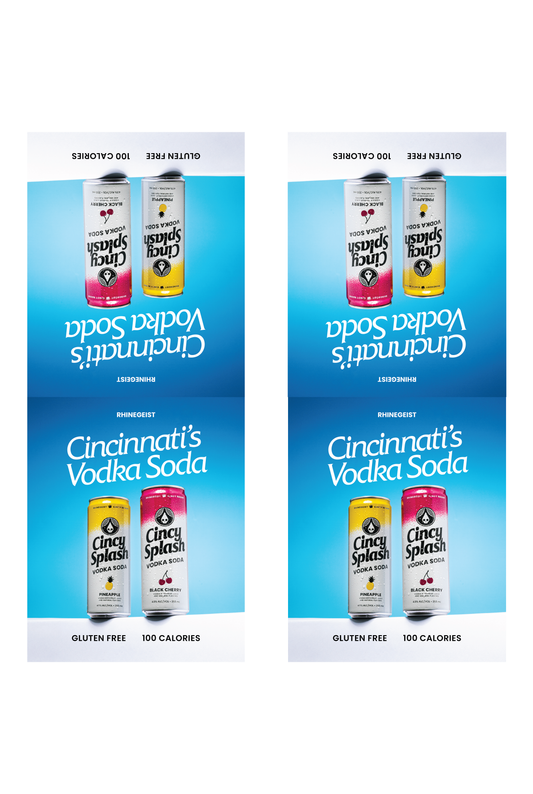 Signage - Table Tents - Cincy Splash