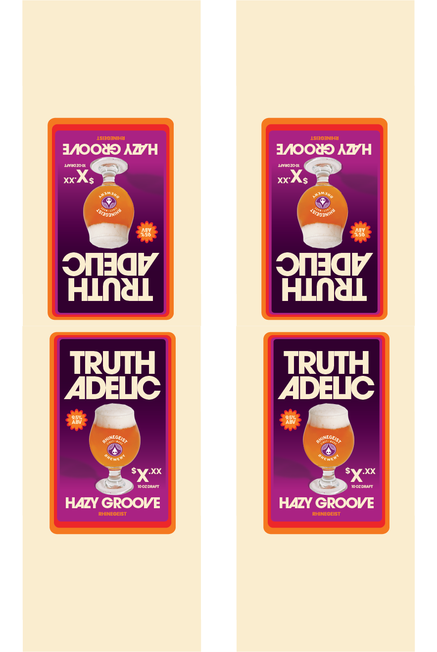 Signage - Table Tents - Truthadelic