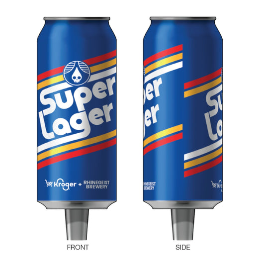 Tap Handle - Super Lager Can