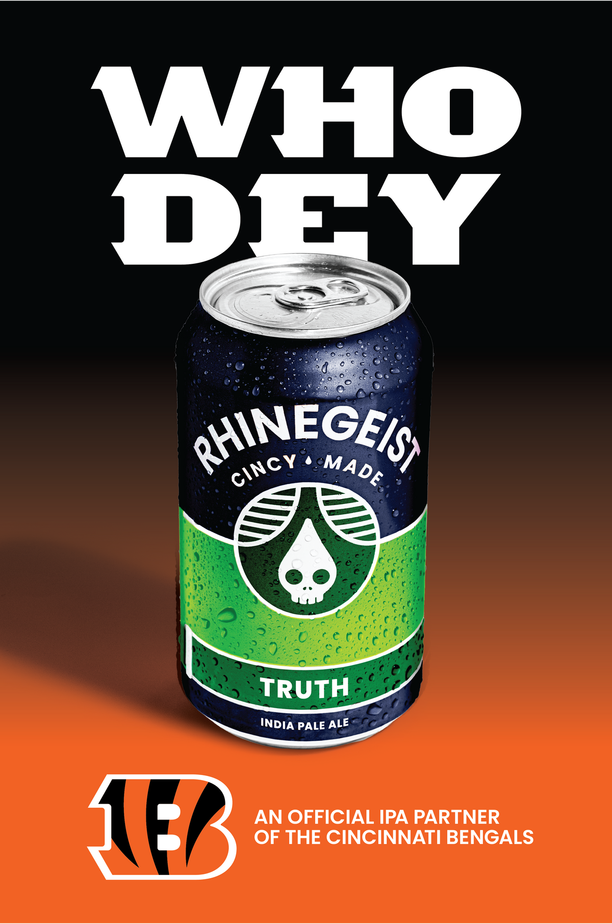 Large Cooler Clings - Cincy Light, Splash, Truth x Bengals
