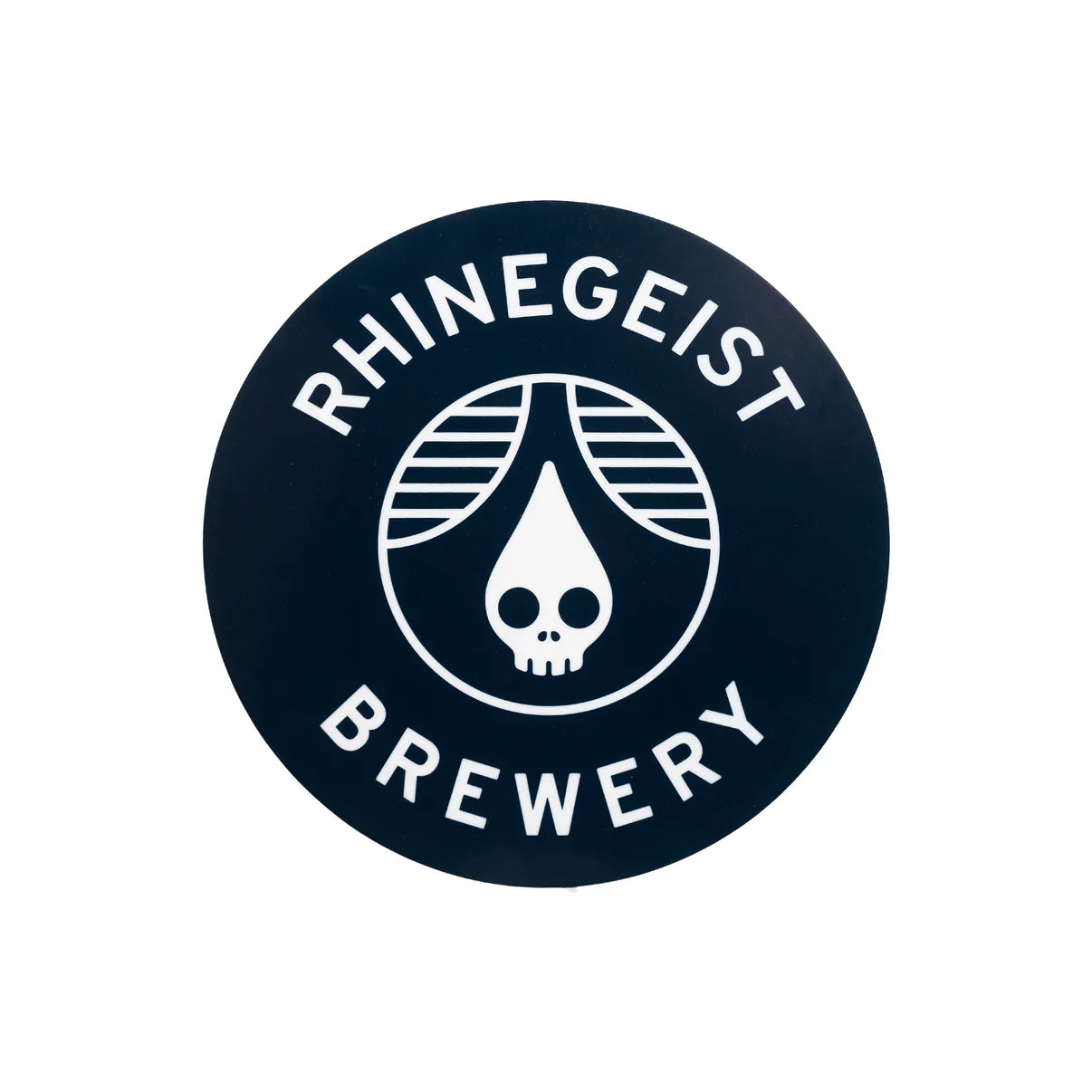 LED Sign - Navy Rhinegeist Circle - 18'