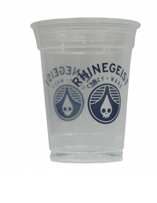 Plastic Cup - Rhinegeist - 16oz - 1000/case