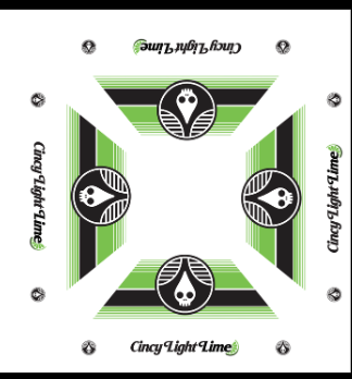 Tent - 10 x 10 (3 Pieces) - Cincy Light Lime