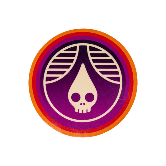 Sticker - Truthadelic Skulldrop - 50pk