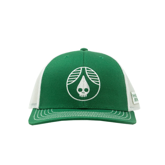 Hat - Green/White Trucker