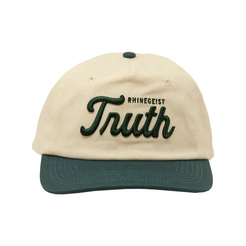 Hat - Truth Script - Green Brim